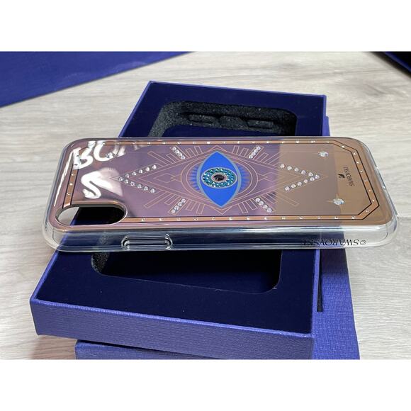 Swarovski Tarot Evil Eye Motif iphone X / XS Case - Picture 10 of 10